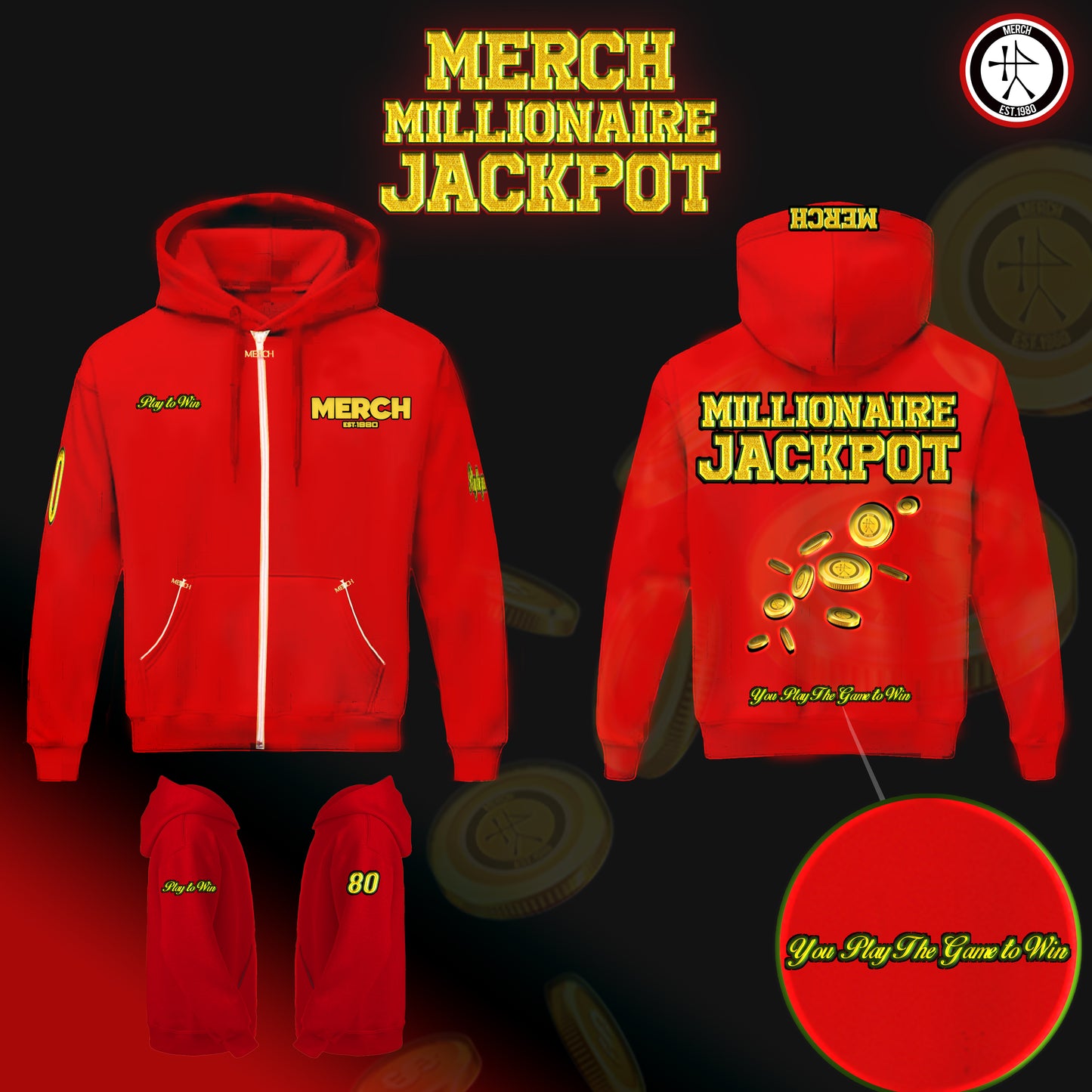 MERCH Millionaire Jackpot Hoodie