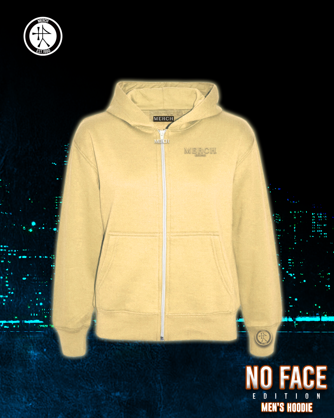 Mens No FACE Edition Hoodie