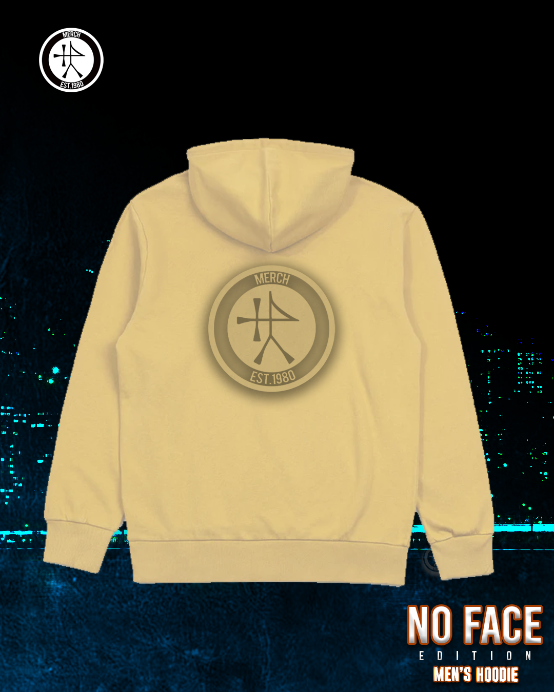 Mens No FACE Edition Hoodie