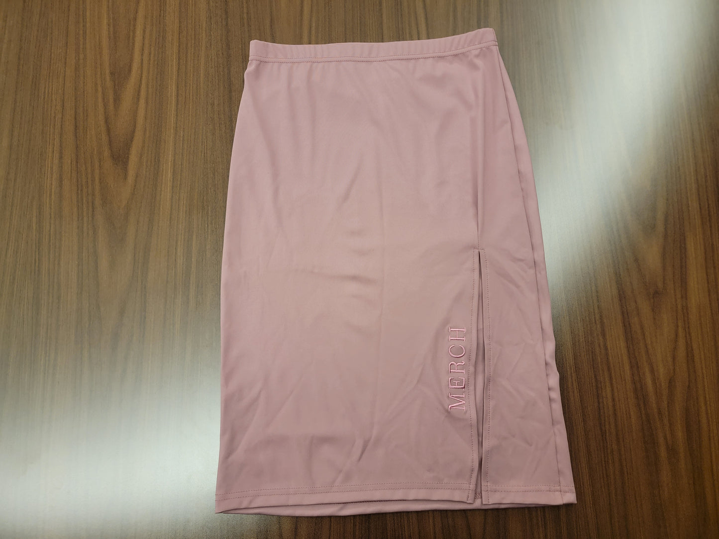 ProtectHer Pencil Skirt w/slit: Click for available colors