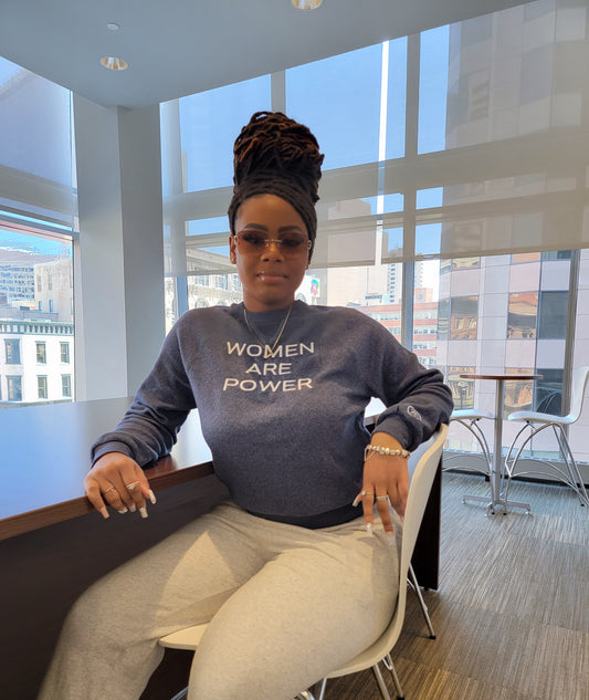 Women Are Power Cuddle Baby Fleece: Click for available colors