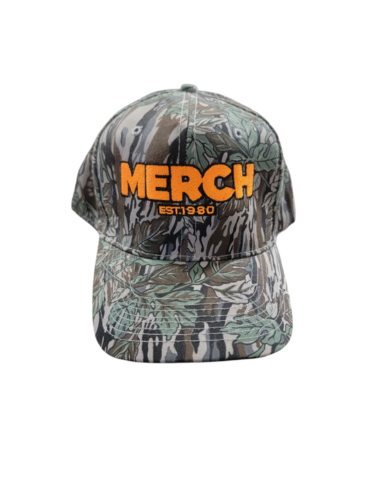 MERCH Camo Trucker Hats