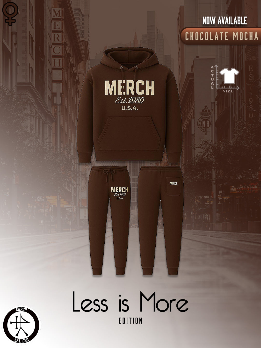 MERCH Less is More Women's Leisure Suit