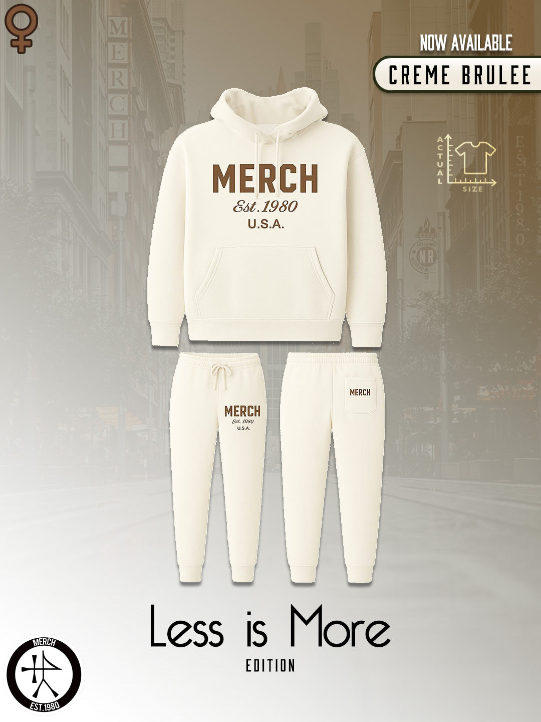 MERCH Less is More Women's Leisure Suit